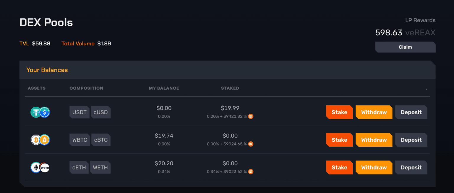 RXDex Yield Monitoring Interface
