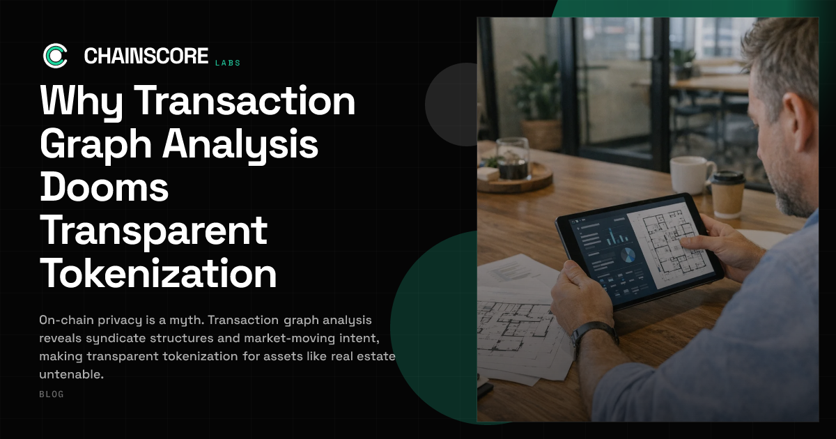 Why Transaction Graph Analysis Dooms Transparent Tokenization ...