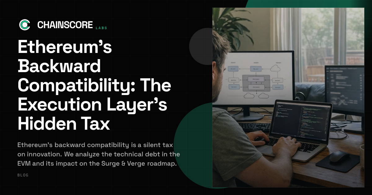 Ethereum's Backward Compatibility: The Execution Layer's Hidden Tax ...