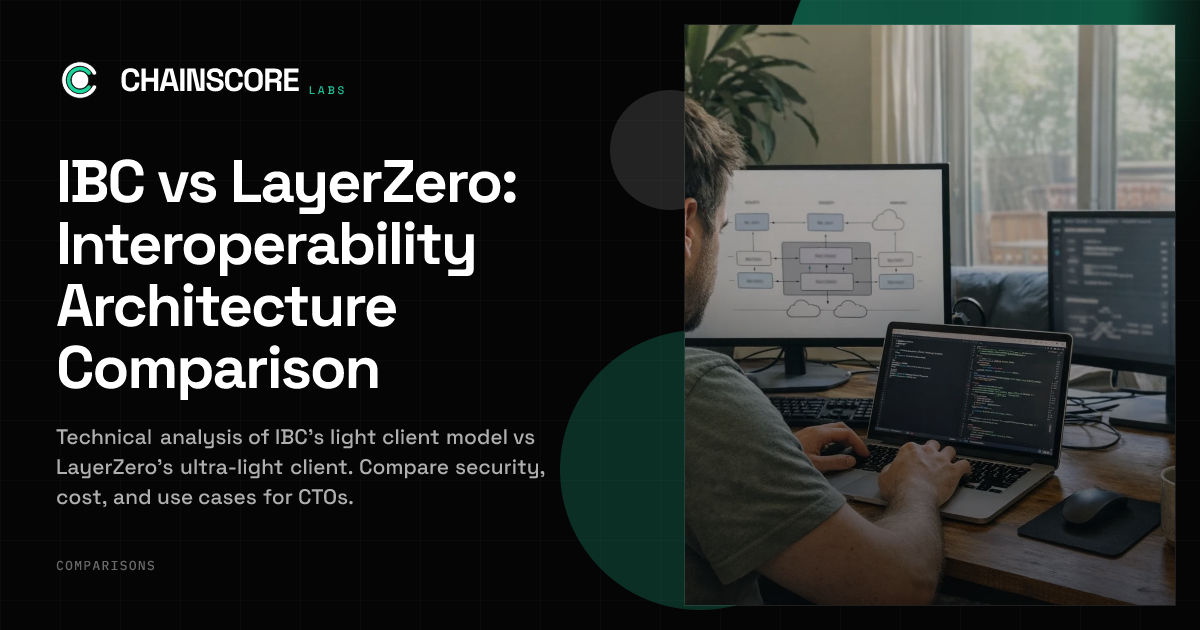 IBC vs LayerZero: Interoperability Architecture Comparison