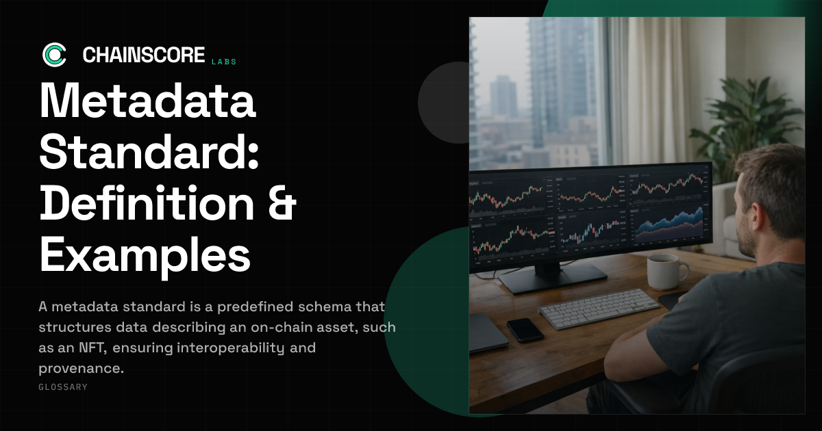 Metadata Standard: Definition & Examples | ChainScore Glossary
