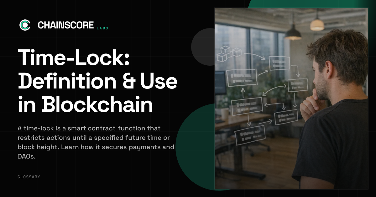 Time-Lock: Definition & Use in Blockchain | ChainScore Glossary