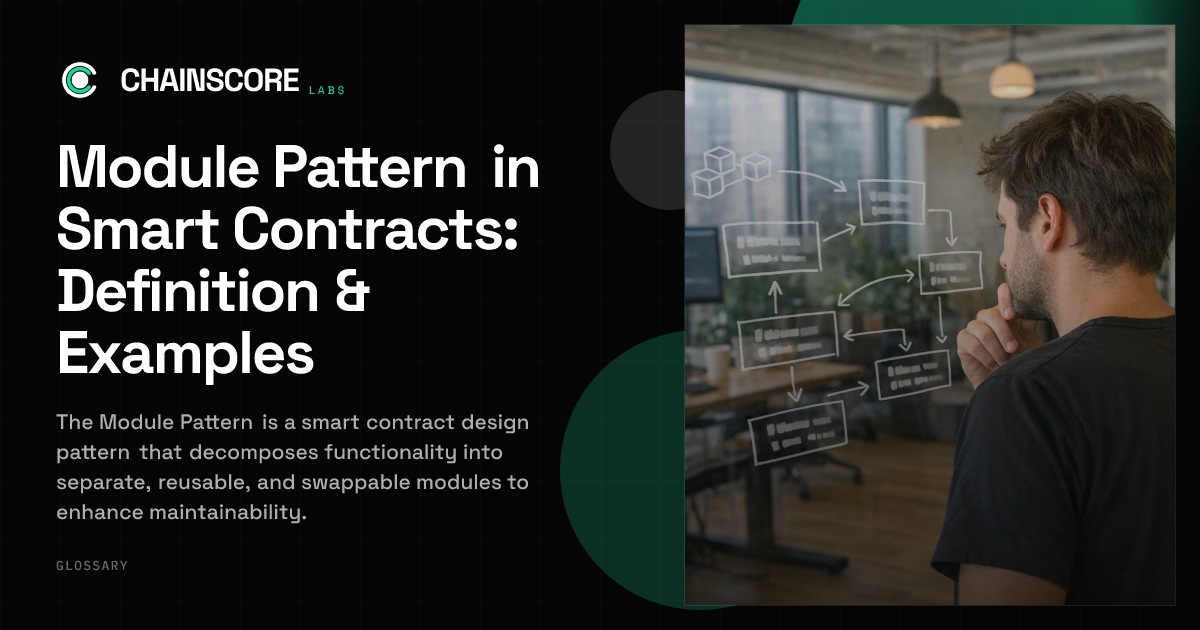 Module Pattern in Smart Contracts: Definition & Examples | ChainScore ...