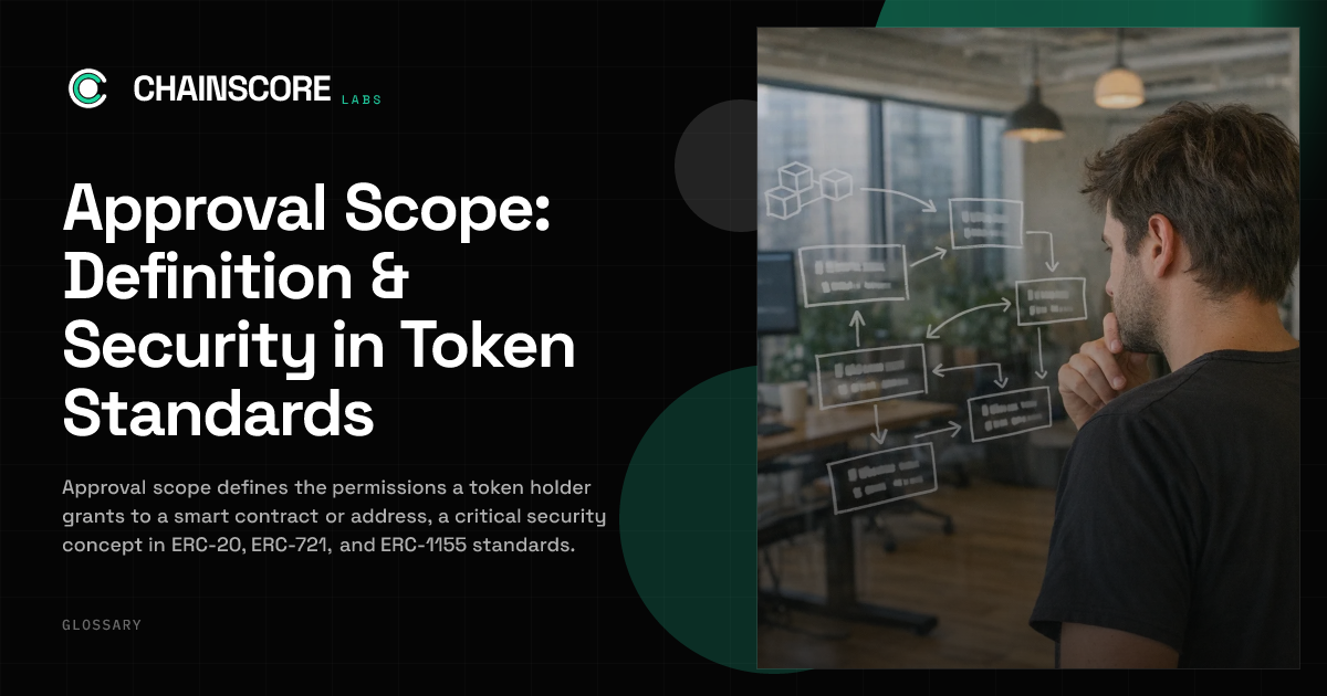 Approval Scope: Definition & Security in Token Standards | ChainScore ...